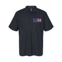 Maha Make America Healthy Again Us Patriotic Softstyle Adult Sport Polo