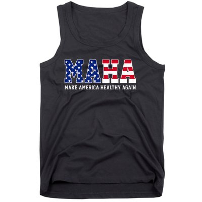 Maha Make America Healthy Again Us Patriotic Tank Top