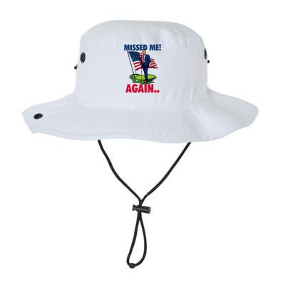 Missed Me Again You Missed Trump Golf 2024 Legacy Cool Fit Booney Bucket Hat