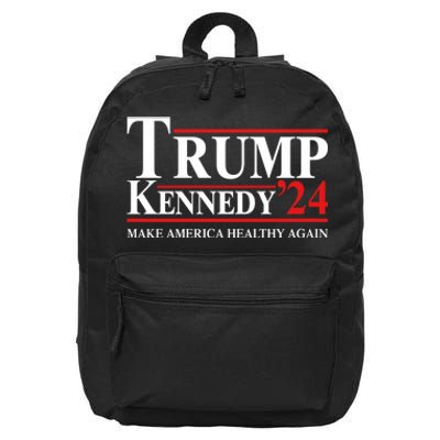 Maha Make America Healthy Again Trump Kennedy 2024 16 in Basic Backpack