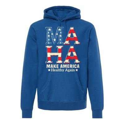 Maha Make America Healthy Again Trump Vance Kennedy 2024 Premium Hoodie