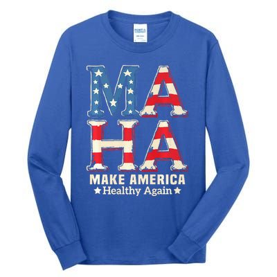 Maha Make America Healthy Again Trump Vance Kennedy 2024 Tall Long Sleeve T-Shirt