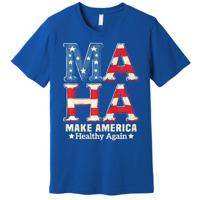 Maha Make America Healthy Again Trump Vance Kennedy 2024 Premium T-Shirt