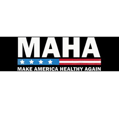 Maha Make America Healthy Again 2024 Us Election Bumper Sticker