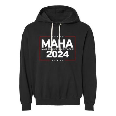 Maha Make America Healthy Again Robert F. Kennedy Jr. 2024 Garment-Dyed Fleece Hoodie