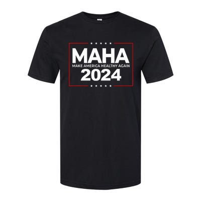 Maha Make America Healthy Again Robert F. Kennedy Jr. 2024 Softstyle CVC T-Shirt