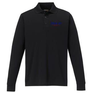 Magaa.F. Make American Great Again America First Performance Long Sleeve Polo