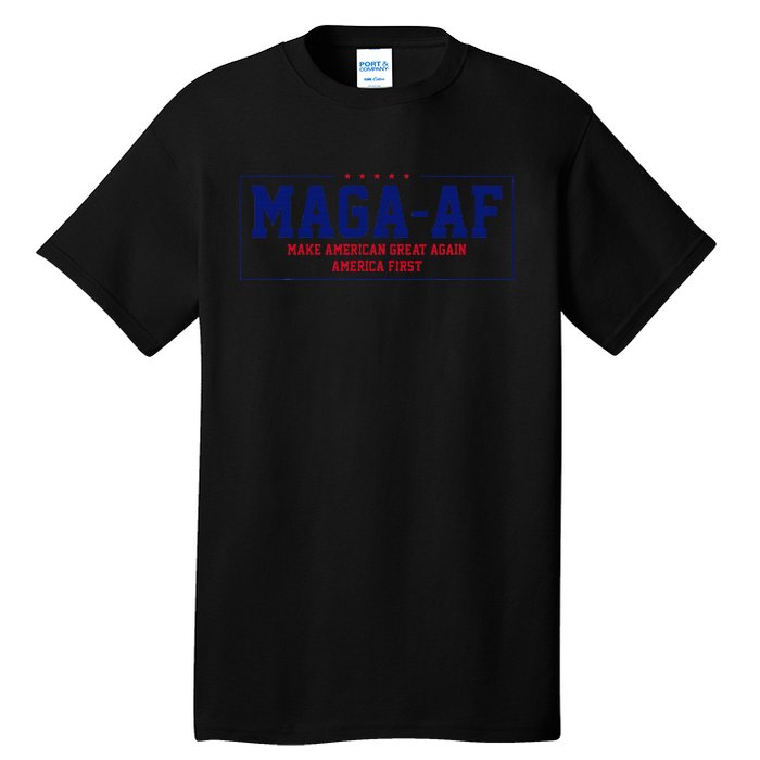 Magaa.F. Make American Great Again America First Tall T-Shirt