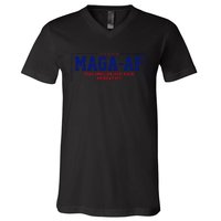 Magaa.F. Make American Great Again America First V-Neck T-Shirt