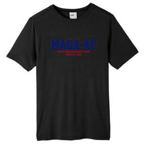 Magaa.F. Make American Great Again America First Tall Fusion ChromaSoft Performance T-Shirt