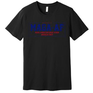 Magaa.F. Make American Great Again America First Premium T-Shirt