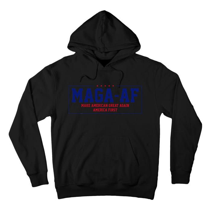 Magaa.F. Make American Great Again America First Tall Hoodie