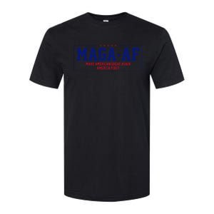 Magaa.F. Make American Great Again America First Softstyle CVC T-Shirt