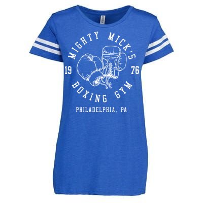 Mighty MickS Boxing Gym 1976 | Philadelphia Boxer Vintage Enza Ladies Jersey Football T-Shirt