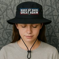 Make My Back Great Again Funny Back Surgery Recovery Bucket Hat