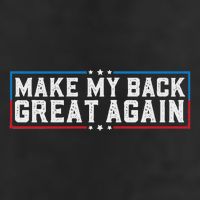 Make My Back Great Again Funny Back Surgery Recovery Microfiber Hand Towel