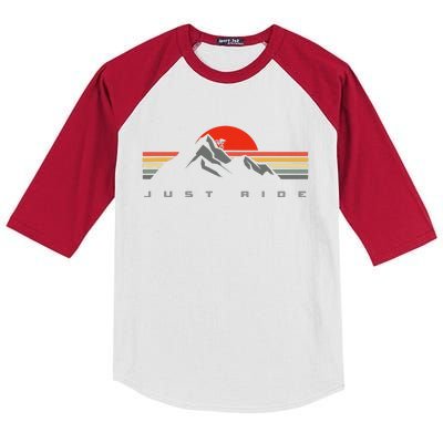 MTB Mountain Bike MTB Mountain Bike  Kids Colorblock Raglan Jersey