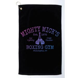 Mighty MickS Boxing Club Cute Gift Platinum Collection Golf Towel