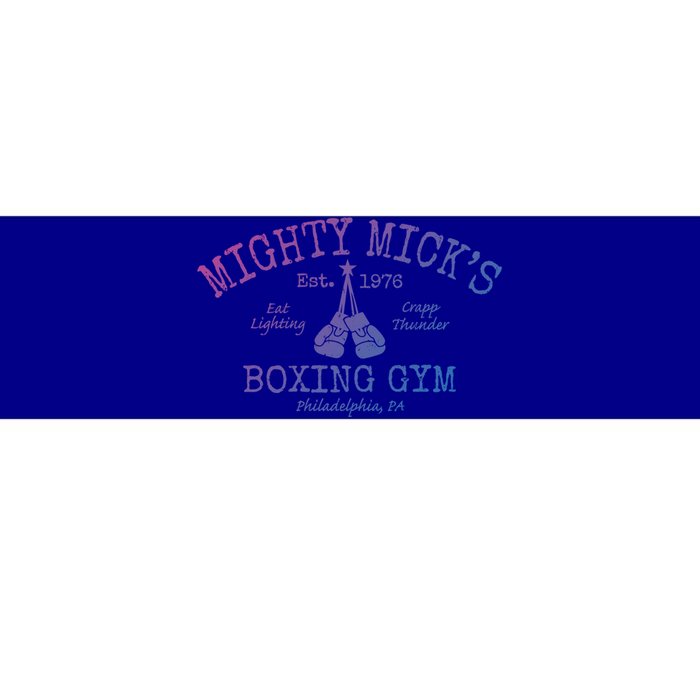 Mighty MickS Boxing Club Cute Gift Bumper Sticker