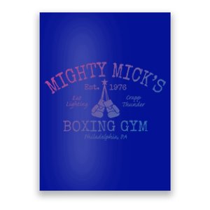 Mighty MickS Boxing Club Cute Gift Poster