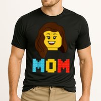 Mom Master Builder Building Bricks Blocks Matching Family Performance Shirt