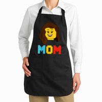 Mom Master Builder Building Bricks Blocks Matching Family Apron