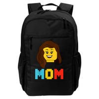Mom Master Builder Building Bricks Blocks Matching Family Backpack