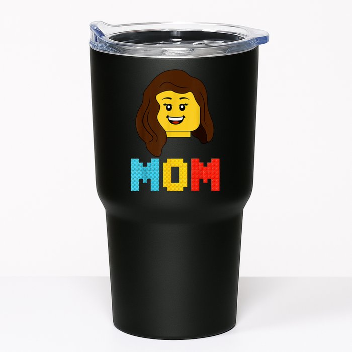 Mom Master Builder Building Bricks Blocks Matching Family Tumbler