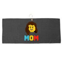 Mom Master Builder Building Bricks Blocks Matching Family Large Microfiber Waffle Golf Towel