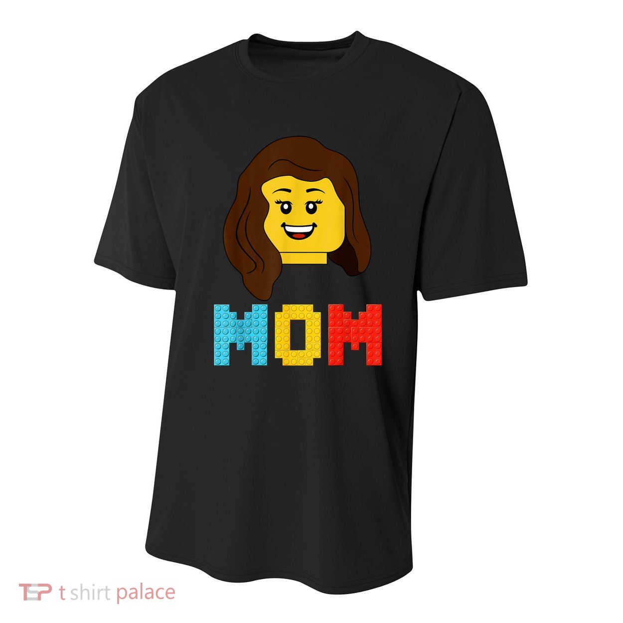 Mom Master Builder Building Bricks Blocks Matching Family Youth Performance Sprint T-Shirt
