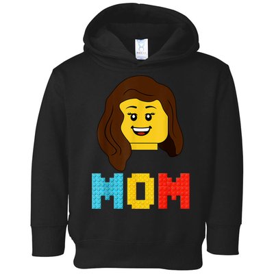 Mom Master Builder Building Bricks Blocks Matching Family Toddler Hoodie