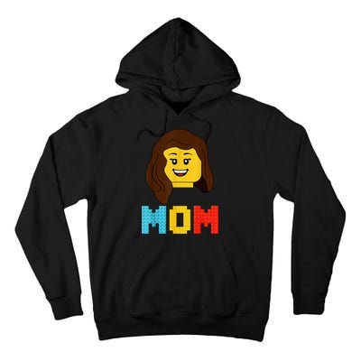 Mom Master Builder Building Bricks Blocks Matching Family Tall Hoodie