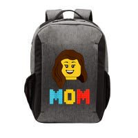 Mom Master Builder Building Bricks Blocks Matching Family Vector Backpack