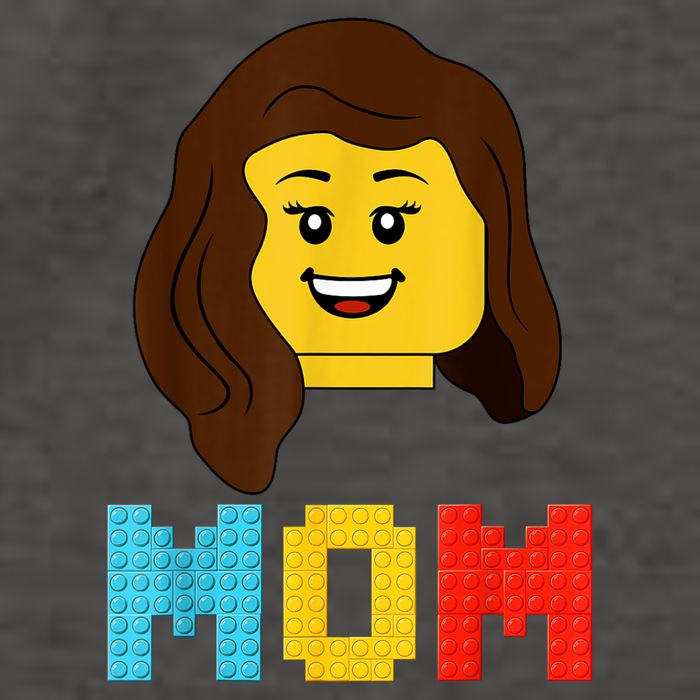 Mom Master Builder Building Bricks Blocks Matching Family Vector Backpack