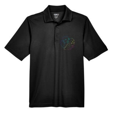 MEGA MAN BATTLE NETWORK GAMING DESIGN Men's Origin Performance Pique Polo