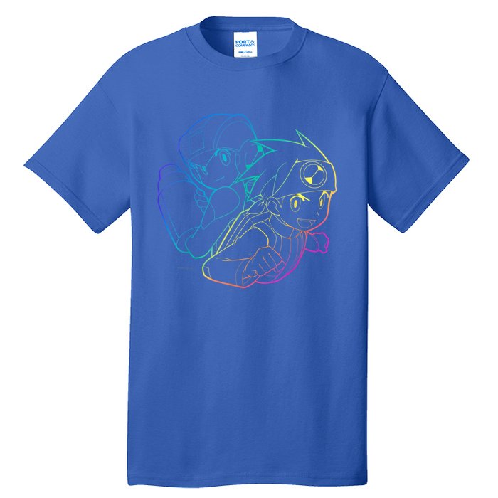 MEGA MAN BATTLE NETWORK GAMING DESIGN Tall T-Shirt