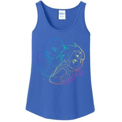 MEGA MAN BATTLE NETWORK GAMING DESIGN Ladies Essential Tank