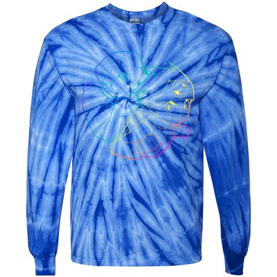 MEGA MAN BATTLE NETWORK GAMING DESIGN Tie-Dye Long Sleeve Shirt