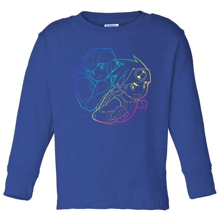 MEGA MAN BATTLE NETWORK GAMING DESIGN Toddler Long Sleeve Shirt