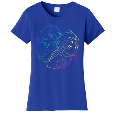 MEGA MAN BATTLE NETWORK GAMING DESIGN Women's T-Shirt