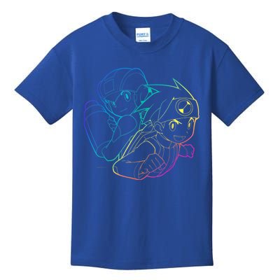 MEGA MAN BATTLE NETWORK GAMING DESIGN Kids T-Shirt