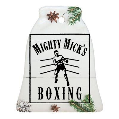 Mighty Micks Boxing Ceramic Bell Ornament