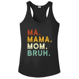 Mama Mom Bruh Retro Ma Ladies PosiCharge Competitor Racerback Tank