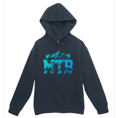 Mtb Mountain Bike Bicycle Mountain Biking Biker Gift Urban Pullover Hoodie