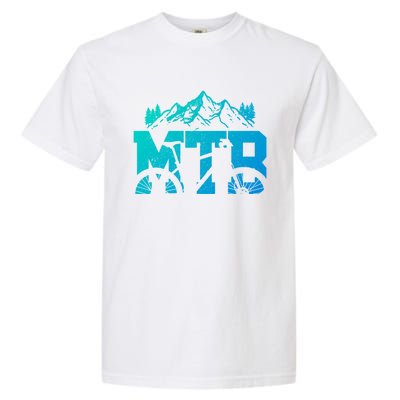 Mtb Mountain Bike Bicycle Mountain Biking Biker Gift Garment-Dyed Heavyweight T-Shirt