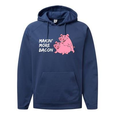 Makin' More Bacon Performance Fleece Hoodie