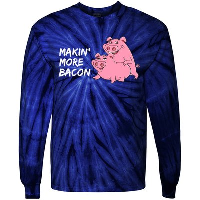 Makin' More Bacon Tie-Dye Long Sleeve Shirt