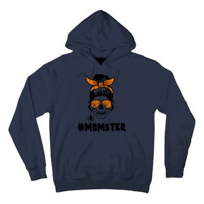 Momster Messy Bun Cute Halloween Tall Hoodie