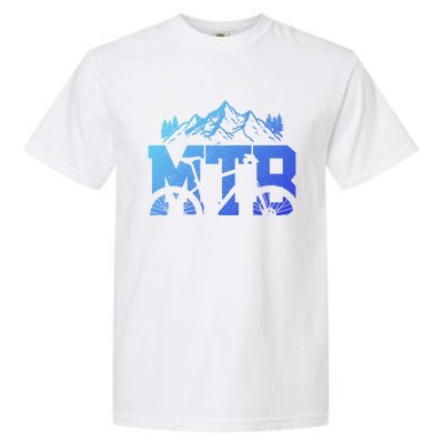 Mtb Mountain Bike Bicycle Mountain Biking Biker Gift Garment-Dyed Heavyweight T-Shirt