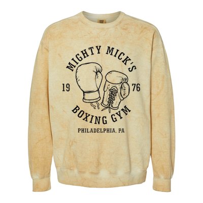 Mighty Micks Boxing Gym 1976 Colorblast Crewneck Sweatshirt